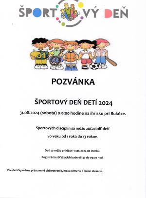 športový deň detí
