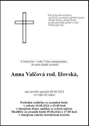Smútočný oznam 1