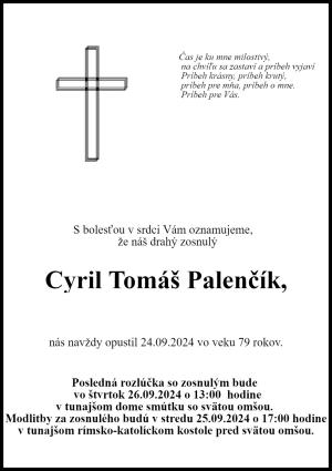 Smútočný oznam