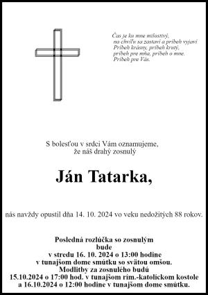 Smútočný oznam 1