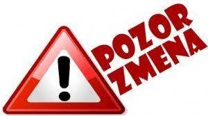 Zmena termínu vývozu plastov a TKO  1
