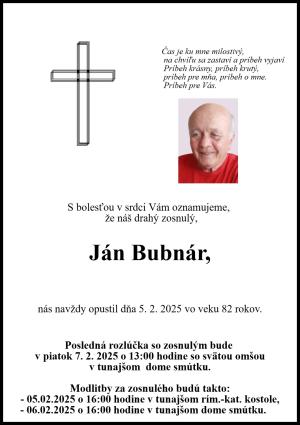 Smútočný oznam 1